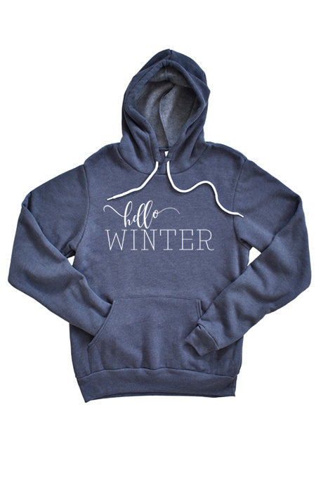 Hello Winter Unisex Hoodie