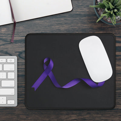 Premium Purple Ribbon Gaming Mouse Pad for Ultimate Performance - Korvel
