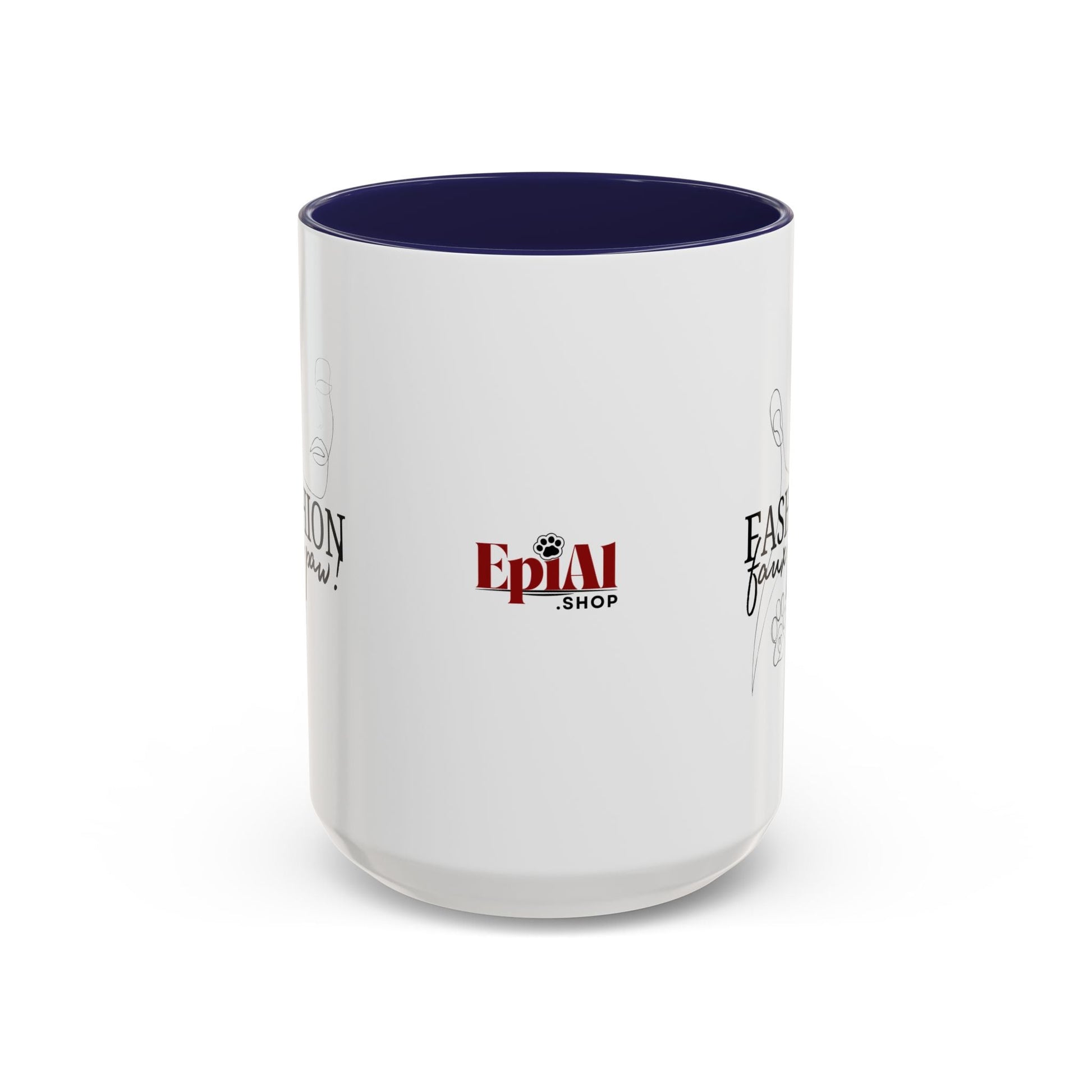 Stylish Faux Paw Accent Coffee Mug - Perfect for Your Brew (11oz & 15oz) - Korvel