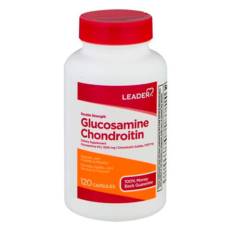Leader Glucosamine Chondroitin - Double Force - 120 Capsules