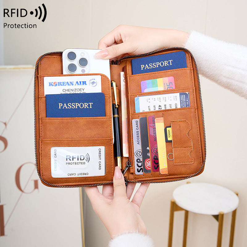 Versatile Passport Wallet for Stylish Travel