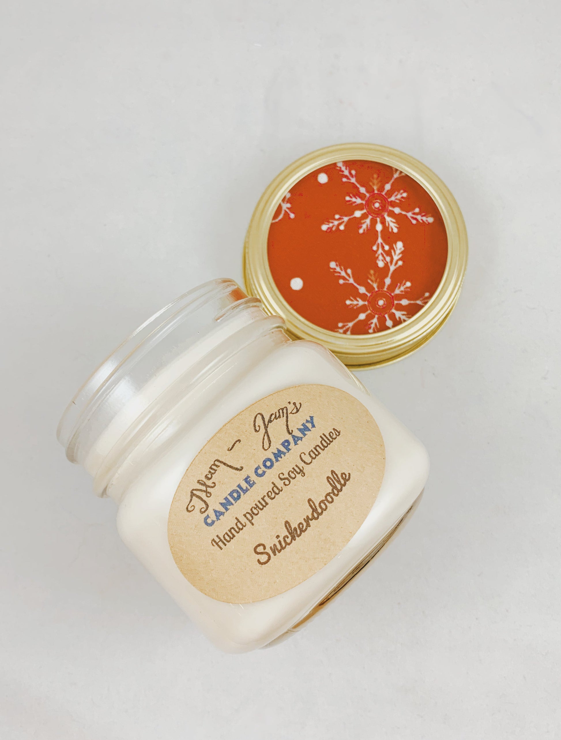 Snickerdoodle Soy Candle – Warm & Sweet Cinnamon Scent | Mam Jam’s - Korvel