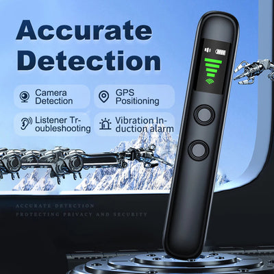 T66 GPS Tracker Detector Multifunctional Infrared Anti-Positioning Anti-Eavesdropping Tracking Scanning Camera Detector for Car - Korvel