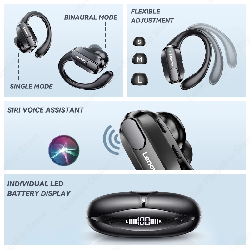 Auriculares In-Ear Bluetooth Inalámbricos XT80 con Larga Duración de Batería