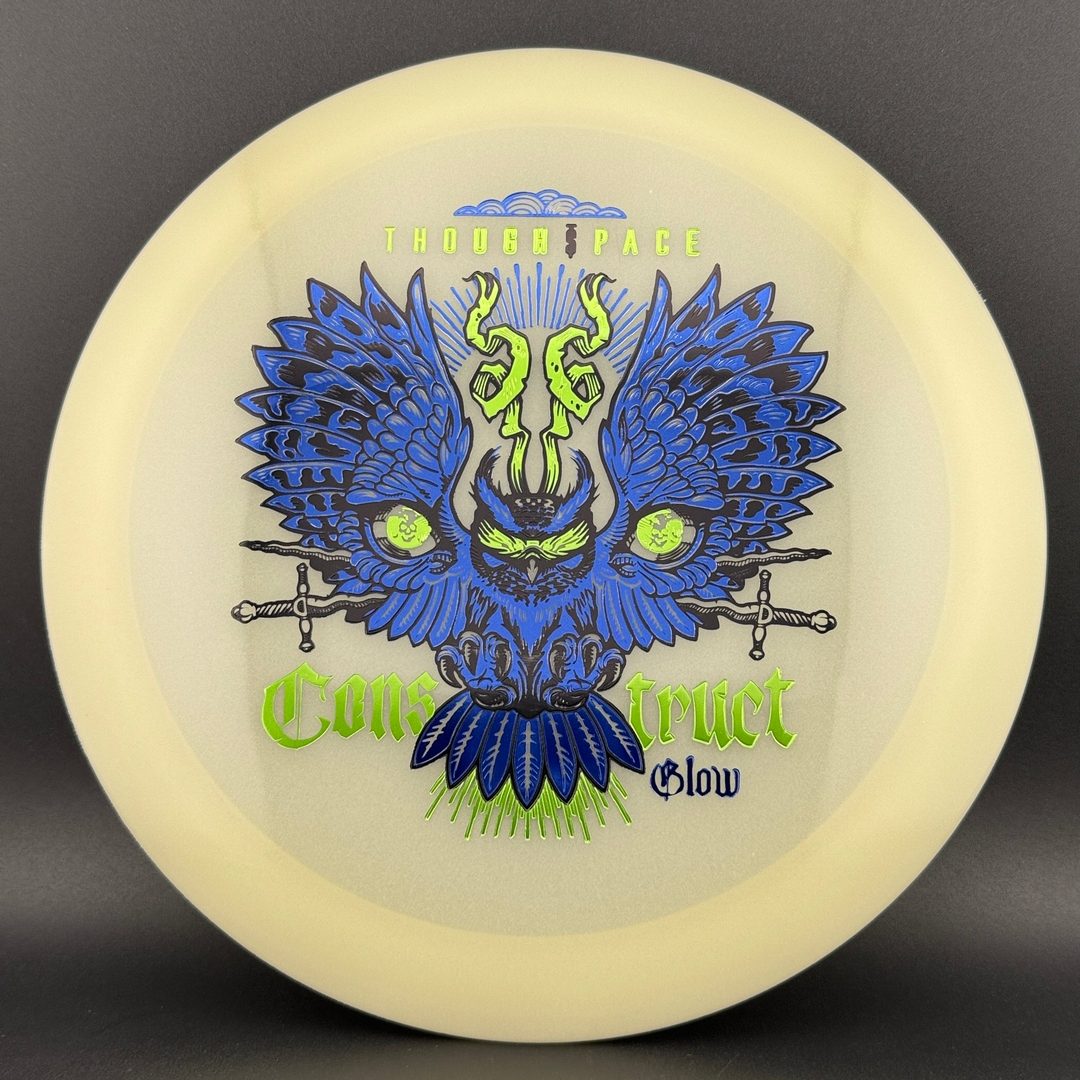 Glow Construct - Disque de Golf Disc Owl Stamp