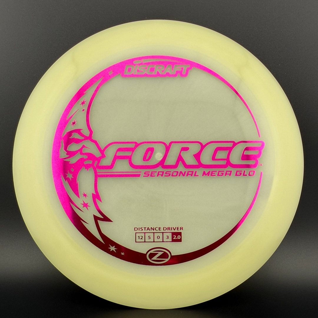Mega Glo Force - Seasonal Glo Disc Golf Driver