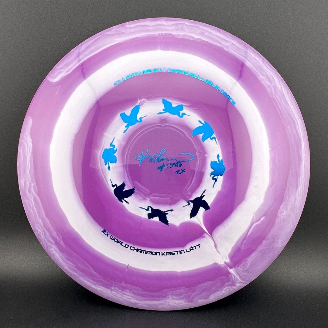 Grand Bullseye Grace - Disque Signature 2025 de Kristin Latt