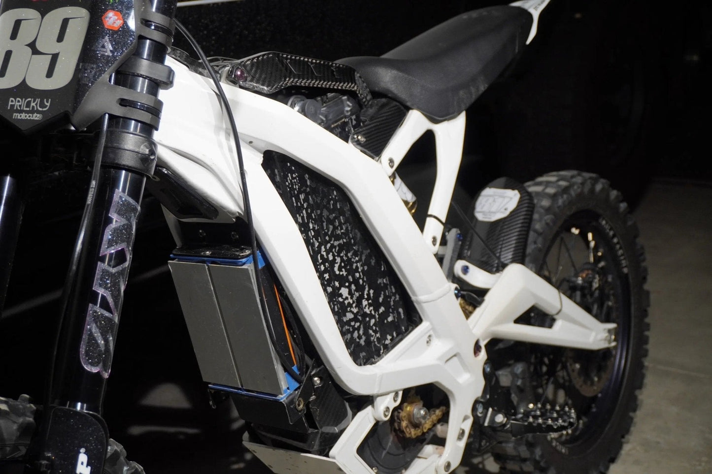 ShadowSlate Black Camouflage E-Bike Battery Wrap