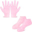Chaussettes en Gel Hydratant en Silicone pour le Soin des Pieds