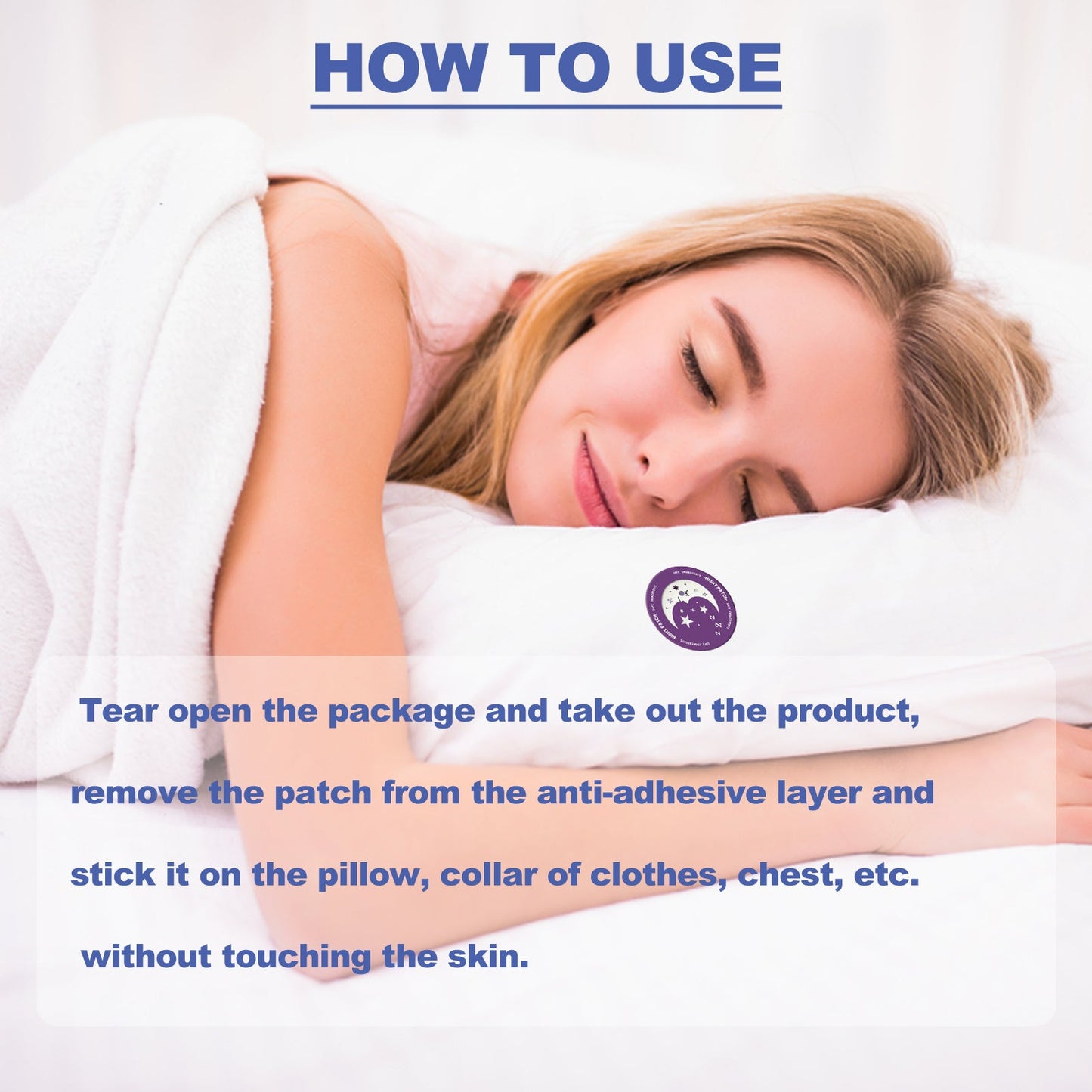 Night Patch, Improve Sleep Quality Relax Body And Mind, Relieve Fatigue And Gently Care For Sleep - Korvel