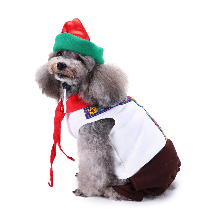 Pet Dog Supplies Creative Halloween Christmas Pet Clothes Weird Dog Clothes - Korvel