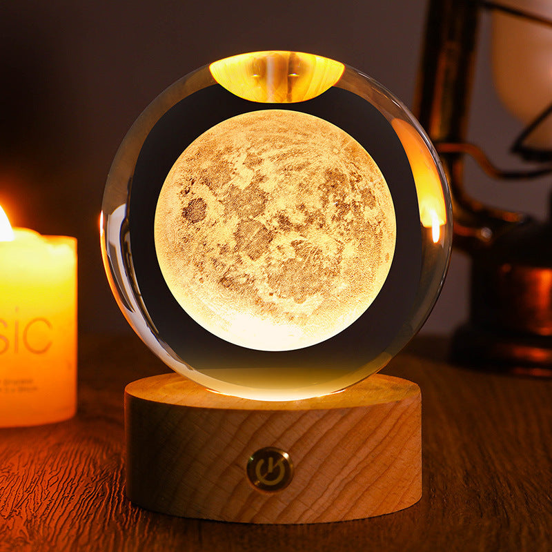 Starry Sky 3D Micro Landscape Crystal Ball Ornament