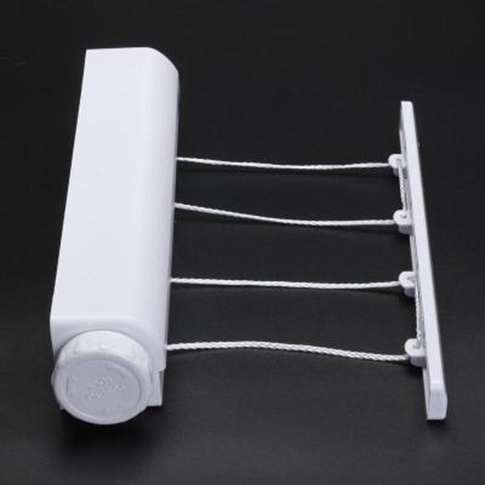 Retractable Wall-Mounted Laundry Hanger