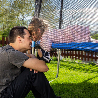 Filet de sécurité de remplacement pour trampoline de 15/16 pieds