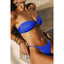 Folds Bikini Swimsuit Set for Women - Classic Two-Piece Design