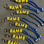 Porte-clés RAMS - Accessoire élégant pour chaque occasion