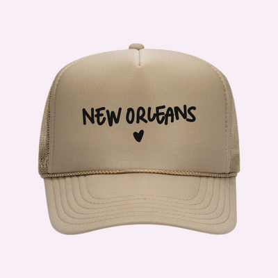 I Love New Orleans Trucker Hat