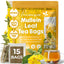 Premium Mullein Leaf Tea Bags - 100% Natural & Pure