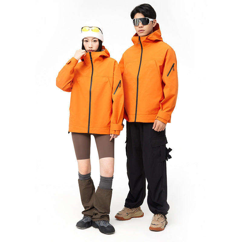 Veste coupe-vent Mountain Hard Shell pour aventures en plein air