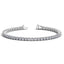 Lab Grown Diamond Tennis Bracelet in 14k White Gold
