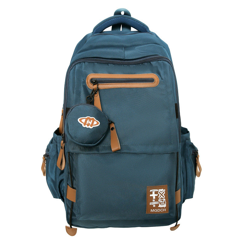 Large-Capacity School Backpack for Middle School Students