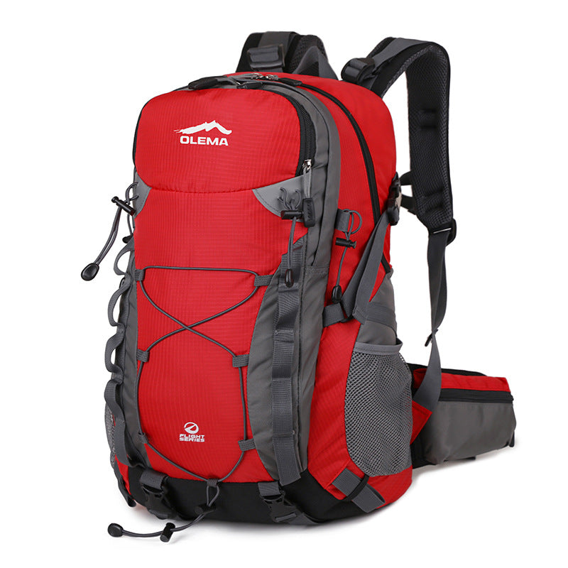 Large-Capacity Water-Resistant Travel Backpack