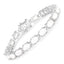 Pulsera de plata esterlina .925 con ópalo genuino de 10.26 quilates