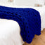 Luxurious Chunky Knitted Blanket