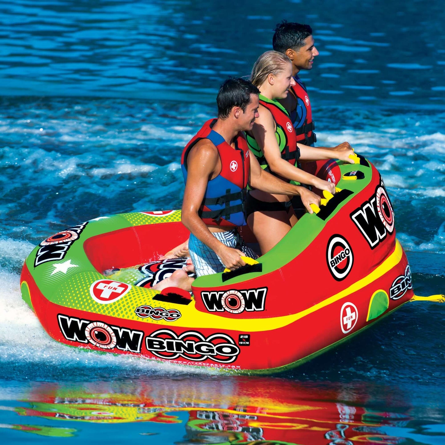 WOW Watersports Bingo Tubo de Agua Remolcable para 1-3 Personas