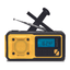 Radio de Emergencia AM/FM Emerson con Banda Meteorológica y Banco de Energía