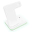 Cargador Inalámbrico Qi de 15W para iPhone, Samsung, Apple Watch, AirPods
