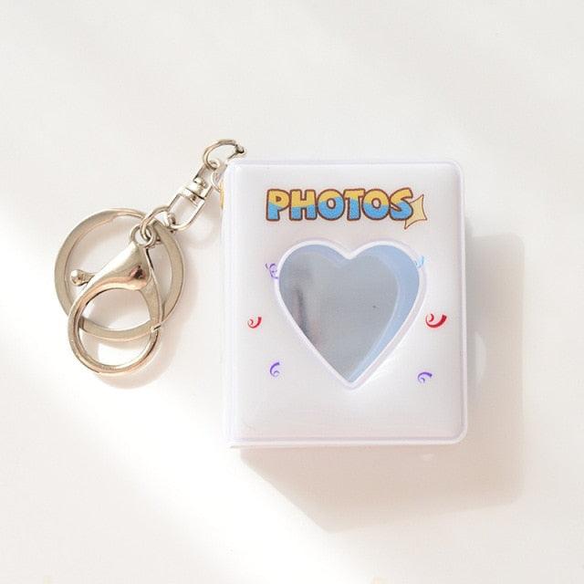 Álbum de Portafotos de 16 Tarjetas con Llavero - Regalo Memorable
