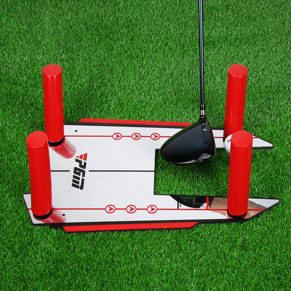 Golf Coach Mirror Swing Practice Device Shatter-Proof Mirror Golf Putter Mirror Golf Swing Mirror - Korvel