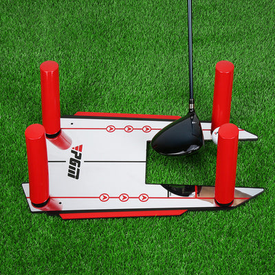 Golf Coach Mirror Swing Practice Device Shatter-Proof Mirror Golf Putter Mirror Golf Swing Mirror - Korvel