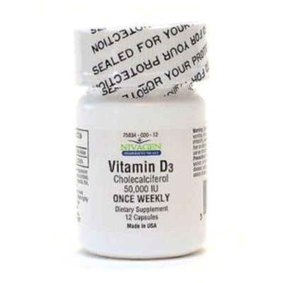 Nivagen® Vitamin D3 (50,000IU) – Premium Cholecalciferol Supplement