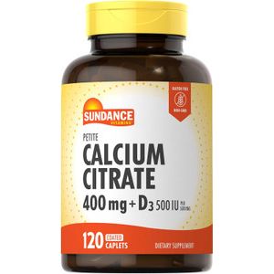 Sundance Petite Citrate de Calcium, 400 Mg, 120 Caps
