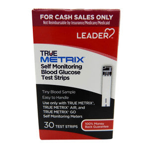 Bandes de test de glucose Leader True Metrix