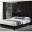 02 Q Black Platform Bed