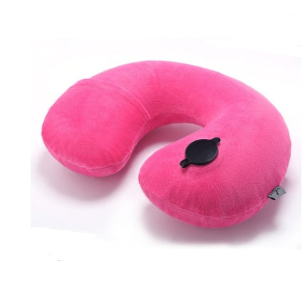 Premium Inflatable U-Shaped Travel Pillow