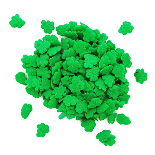 Paillettes Mini Trèfles Comestibles - Parfaites pour les Célébrations