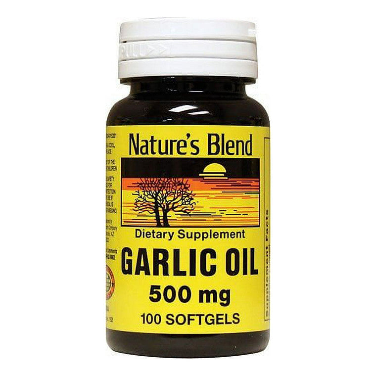 Aceite de Ajo S de Nature's Blend 500 Mg - 100 Softgels