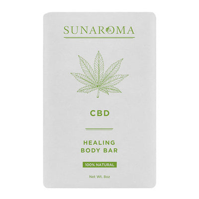 Sunaroma CBD Infused Body Bar Soap, 8 Oz