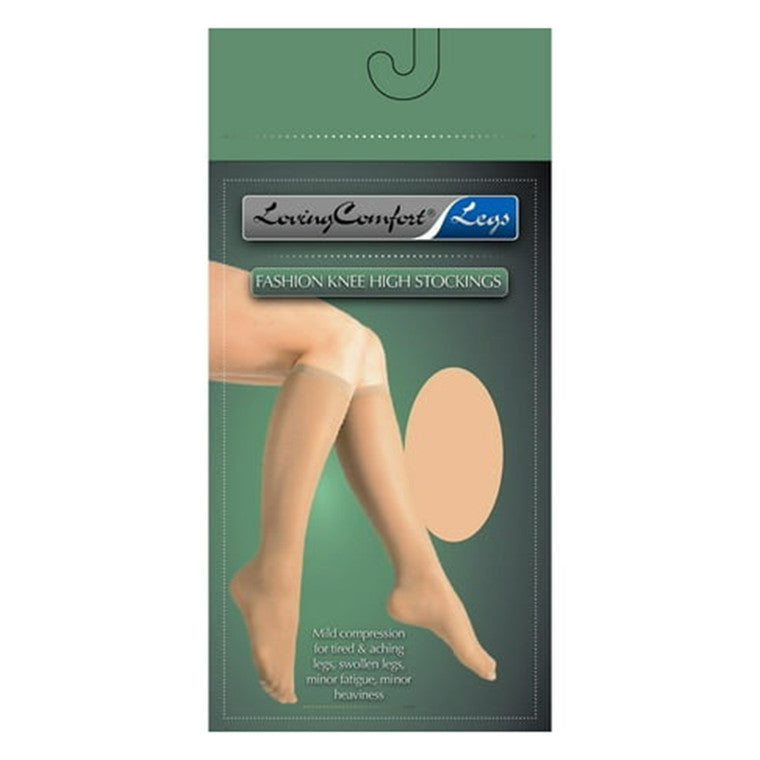 Scott Specialties® Loving Comfort Knee-High Compression Hose - Black, Large