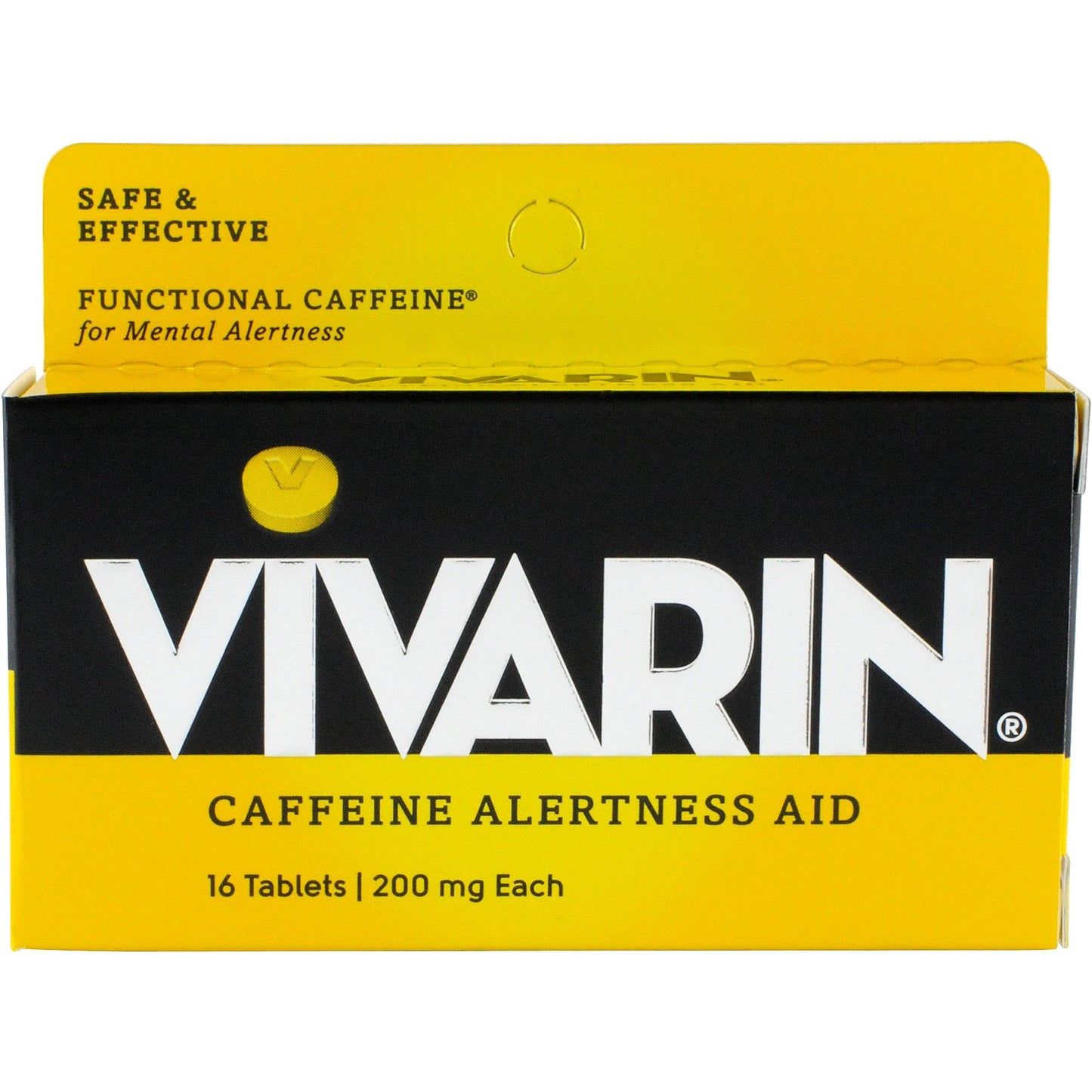 Tabletas Vivarin para Aumento de Alerta con Cafeína - 200 Mg
