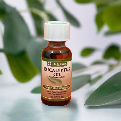 Huile d'Eucalyptus Pure De La Cruz 1oz