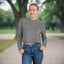 Trendy Cat Lover Women's Cropped Sweatshirt