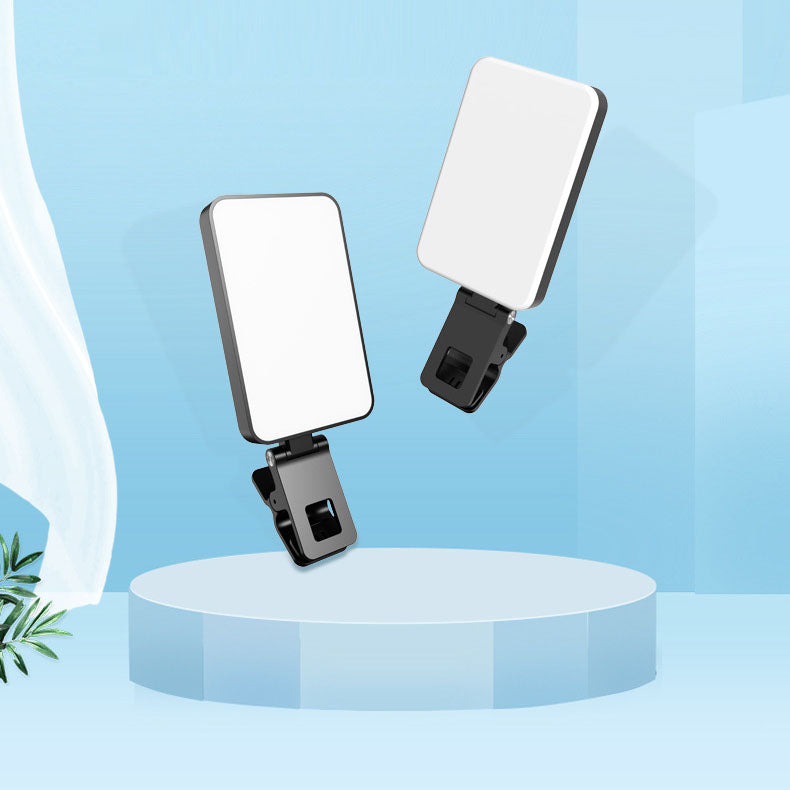 Mobile phone fill light 5 color temperature mini portable live video conference fill light - Korvel