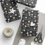Papier Cadeau Pattes de Chat – Noir & Blanc