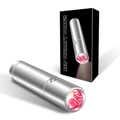 Led Therapy Flashlight Portable Beauty Lamp RL09A-Lite 630nm 660Nm 850Nm Skin Care Led Therapy Lamp Red Light Therapy Flashlight - Korvel