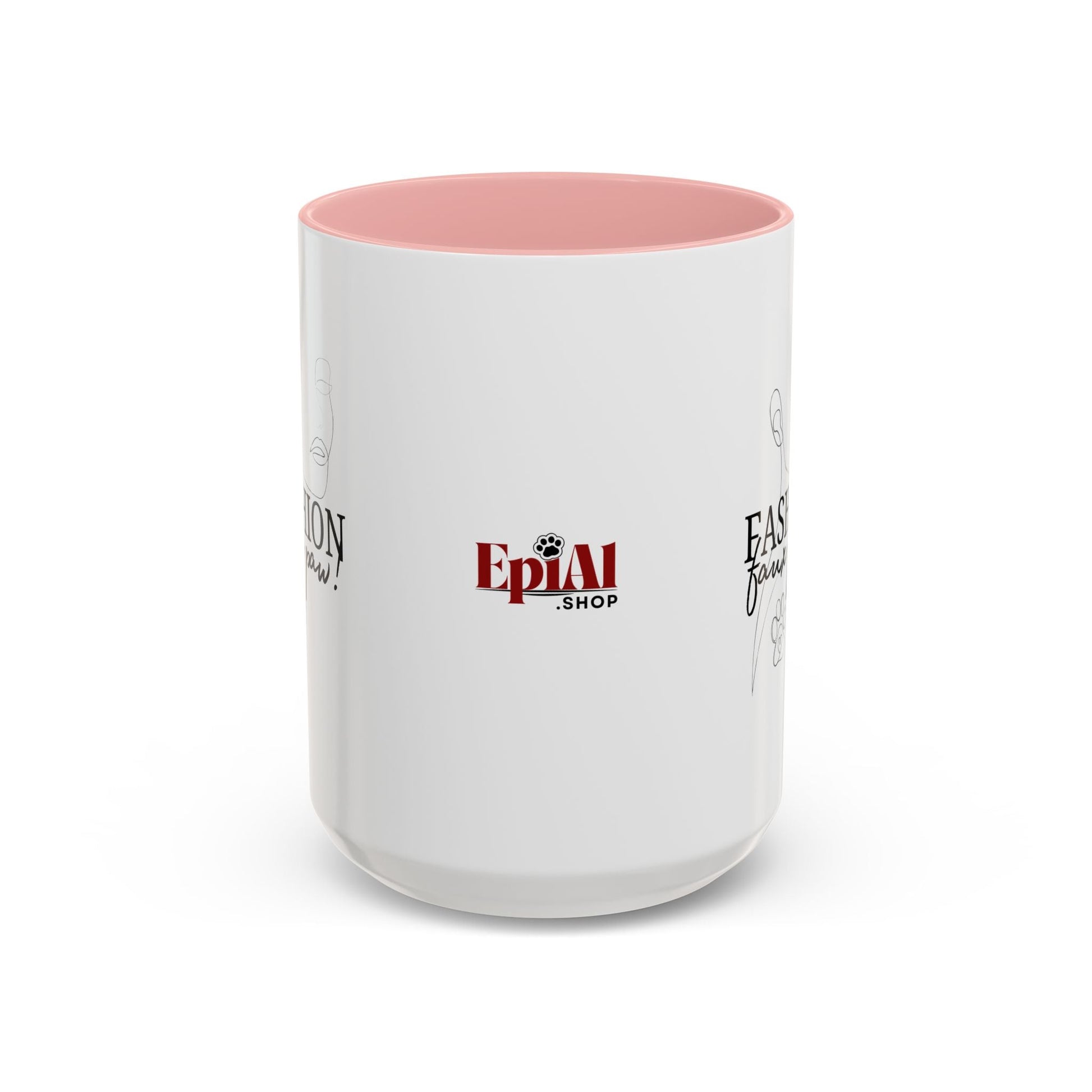 Stylish Faux Paw Accent Coffee Mug - Perfect for Your Brew (11oz & 15oz) - Korvel